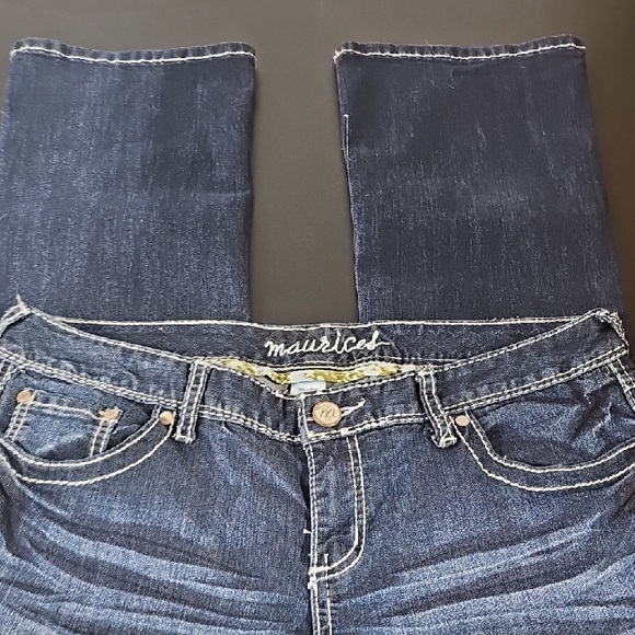 Maurices Dark Blue Boot Cut Jeans - Picture 4 of 11